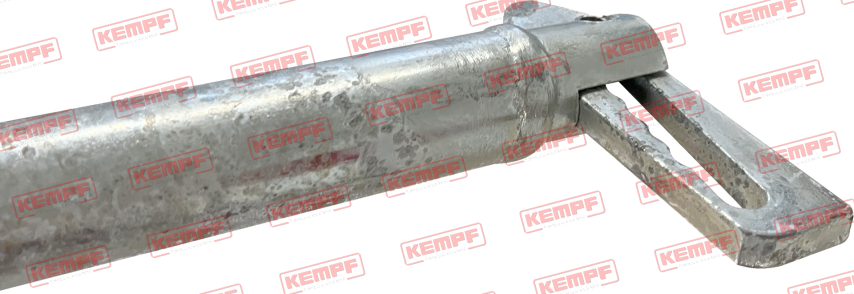 30139 Kempf Halter für Leiter, 590 mm lang, am Chassis anschweißbar